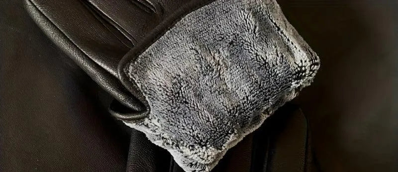 Chic Gloves Luxury Fine Leather with Soft Knit Lining Perfect for Winter Formal Occasions, view 4 - Elena Harper