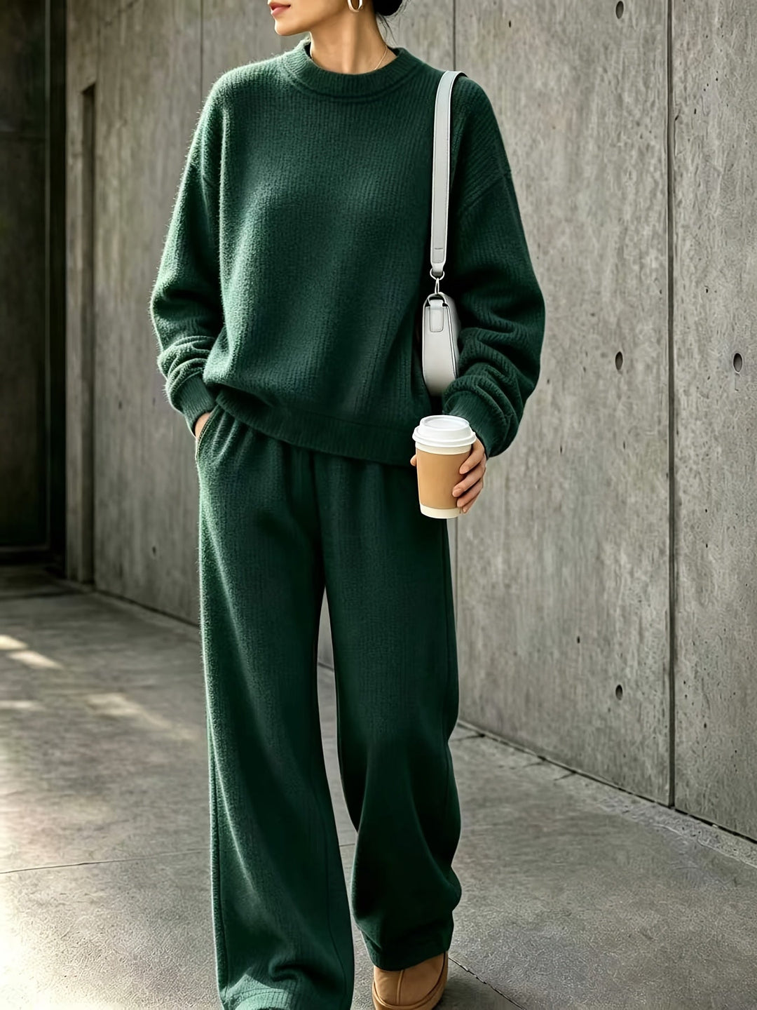 Norevia Casual Women's Two-Piece Set for Autumn, view 4 - Elena Harper