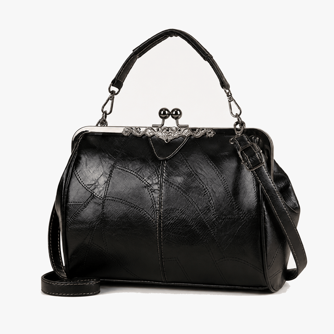 Bellora Vintage Kiss Lock Handbag - Elena Harper