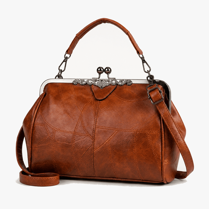 Bellora Vintage Kiss Lock Handbag - Elena Harper