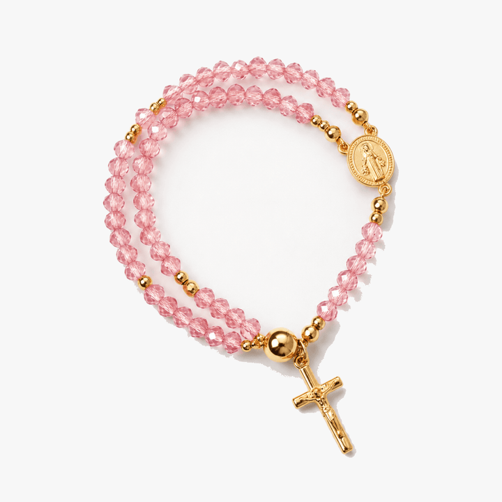 Belluna Double Wrap Rosary Bracelet - Elena Harper