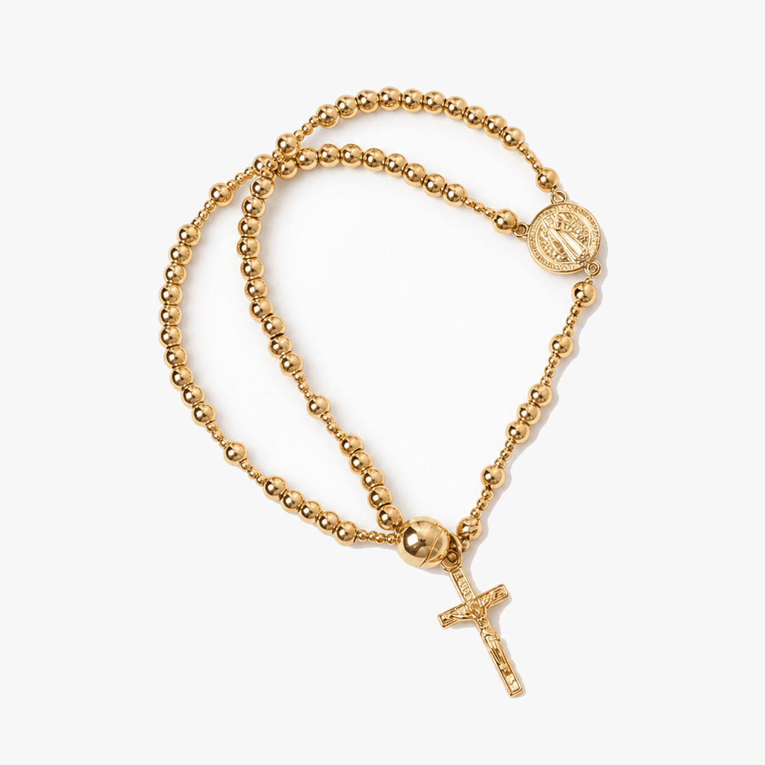 Belluna Double Wrap Rosary Bracelet - Elena Harper