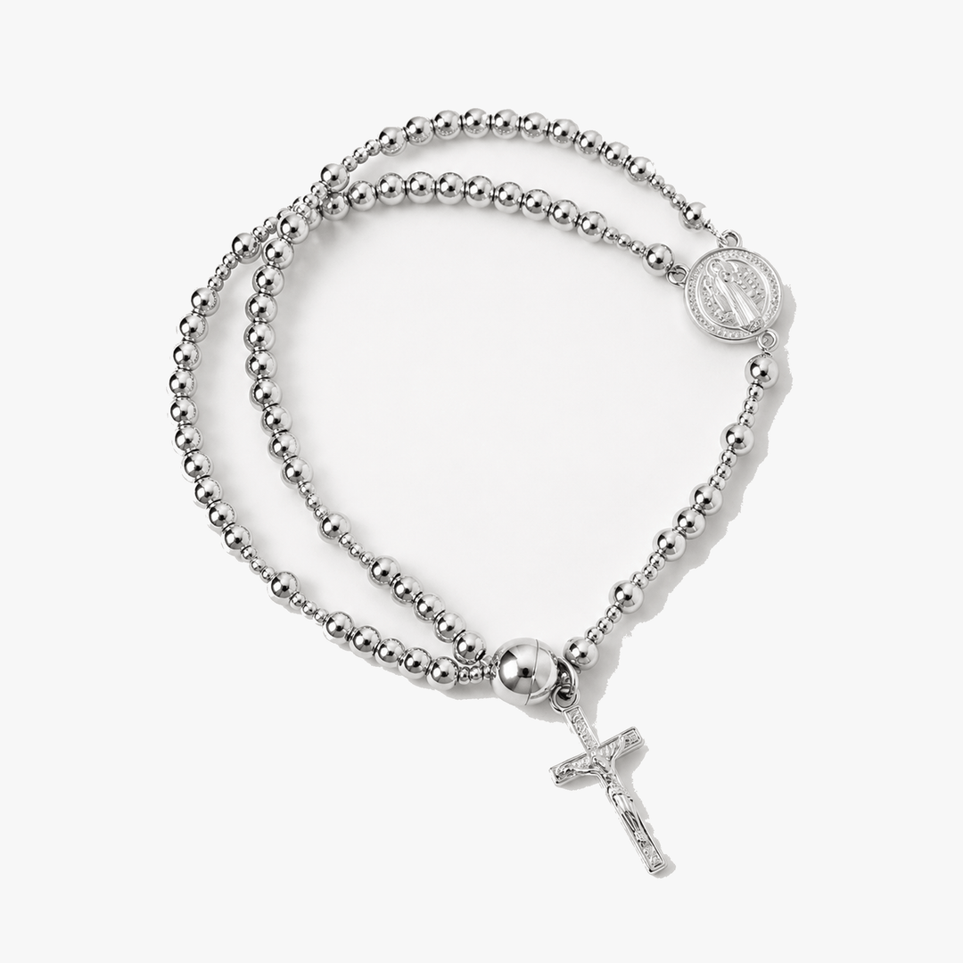 Belluna Double Wrap Rosary Bracelet - Elena Harper
