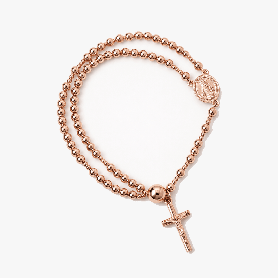 Belluna Double Wrap Rosary Bracelet - Elena Harper