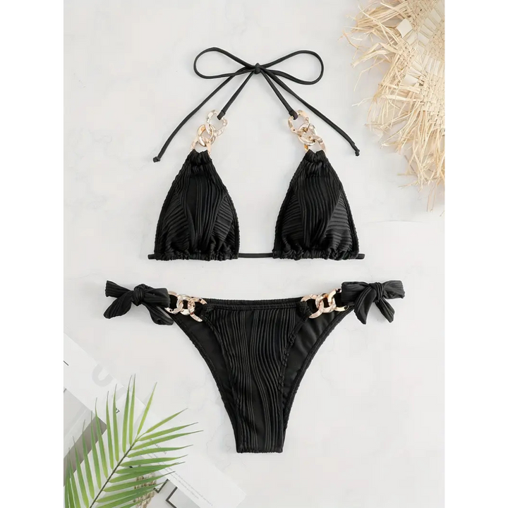 Mieke™  |  Golden Luxe Bikini Set
