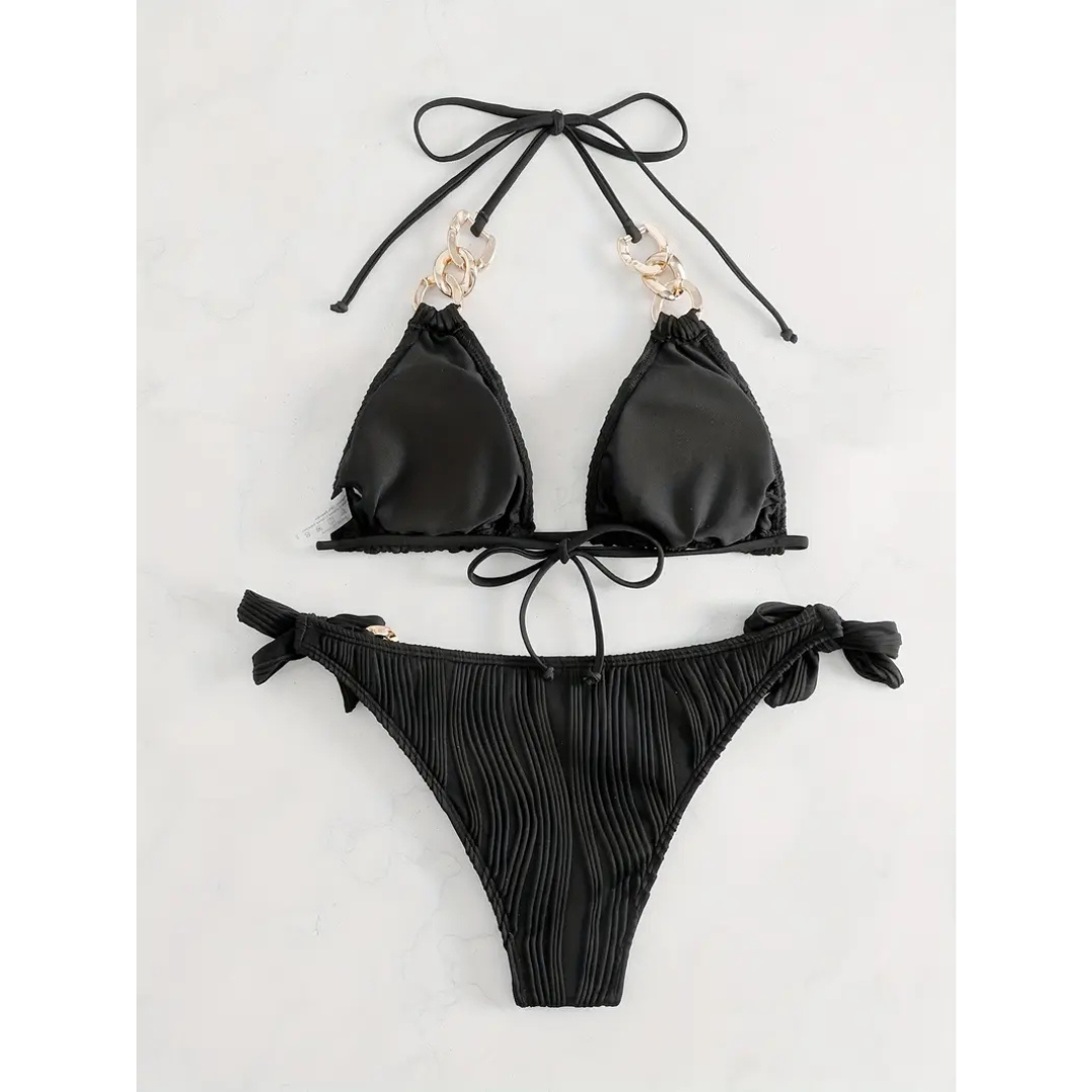 Mieke™  |  Golden Luxe Bikini Set