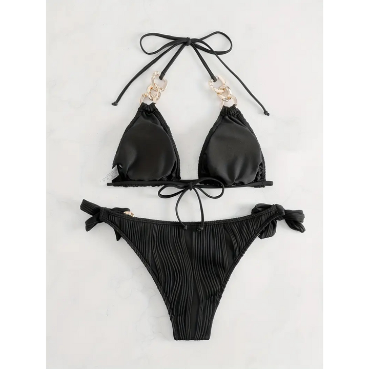 Mieke™  |  Golden Luxe Bikini Set