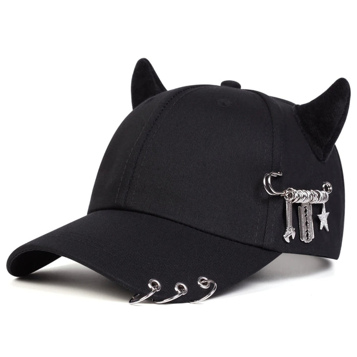 Gonzalez Adjustable Cap with Horn Accents - Elena Harper