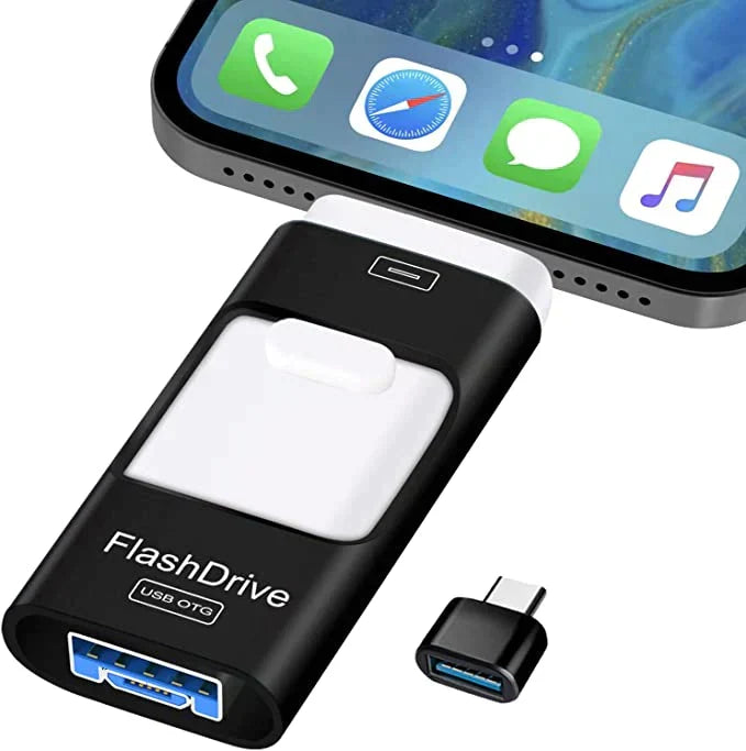 4-in-1 FlashDrive™ - Expand your storage capacity in no time and take your files anywhere