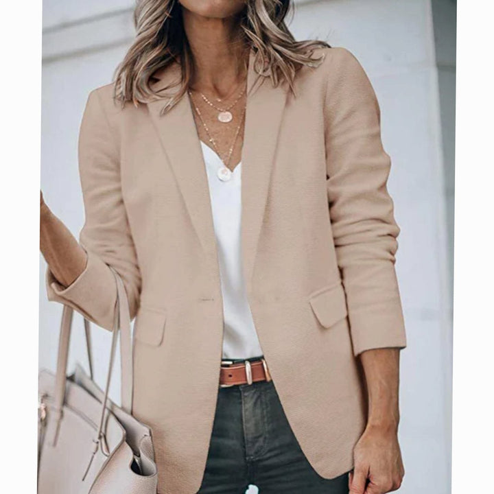 Anna | Women's Blazer Gilet Open Front Elegant Casual Long Blazer