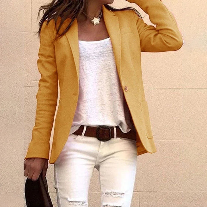 Blazer for Women with Slim Fit and Classic Lapels