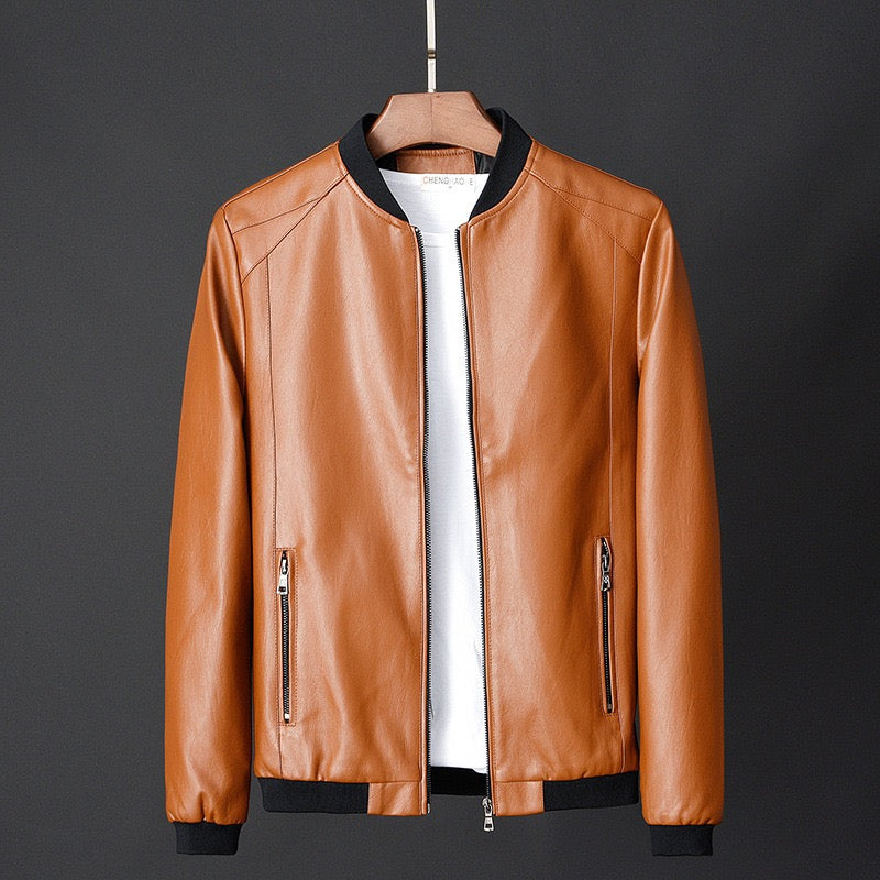 Men's Zip-Up Jacket with Two Pockets