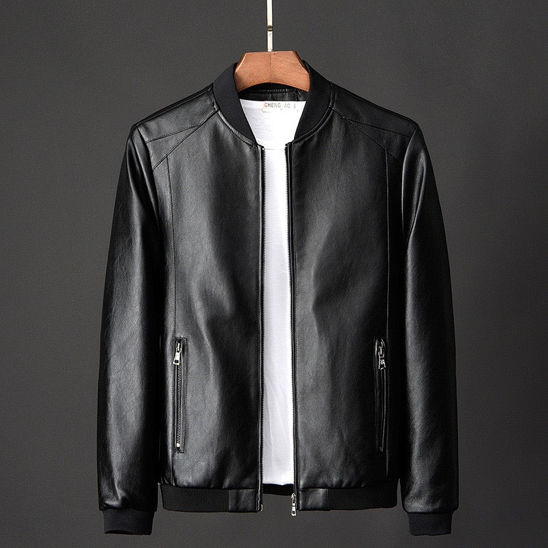 Men's Zip-Up Jacket with Two Pockets