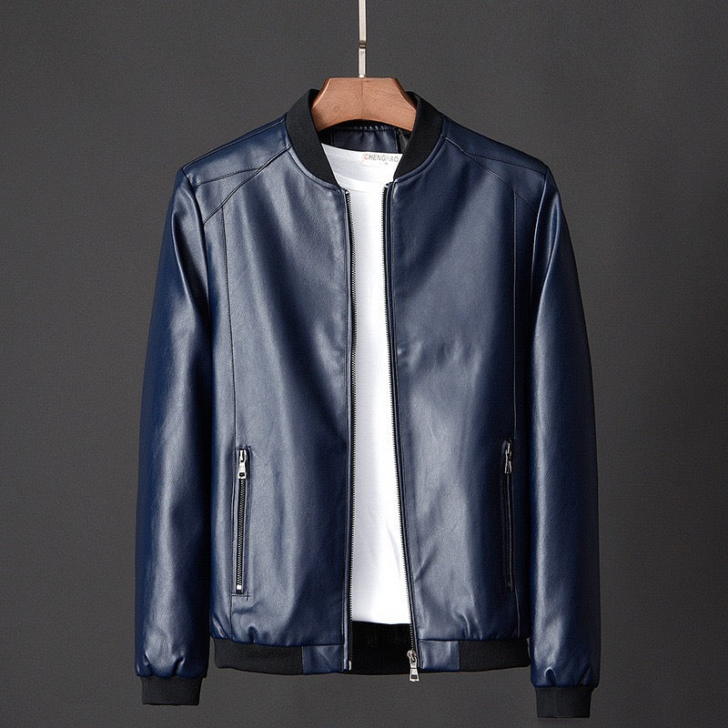 Men's Zip-Up Jacket with Two Pockets