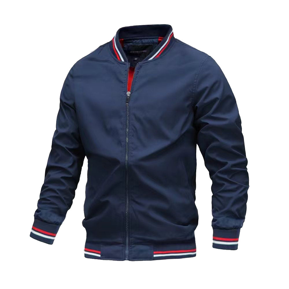 Men's Zip Bomber Jacket - Elena Harper
