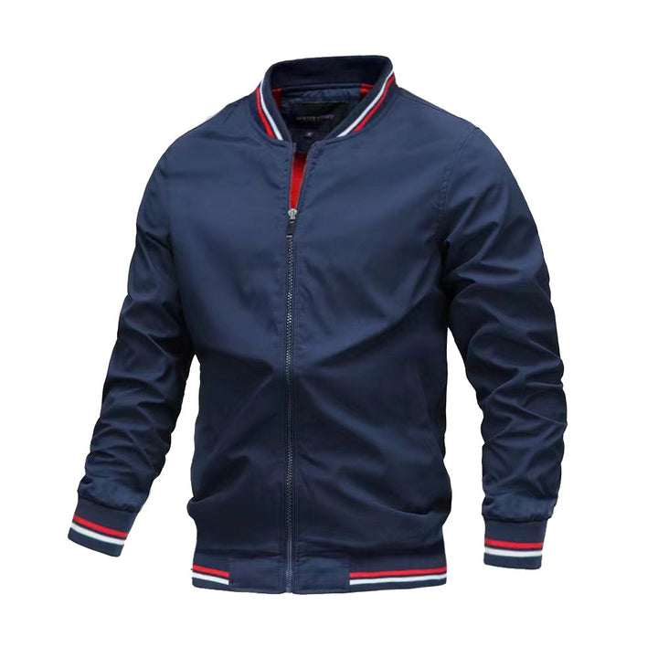 Men's Zip Bomber Jacket - Elena Harper