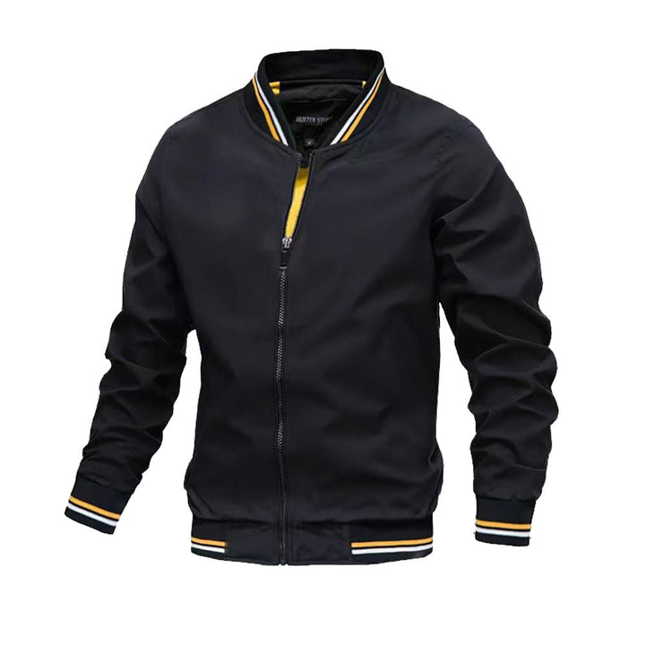 Men's Zip Bomber Jacket - Elena Harper