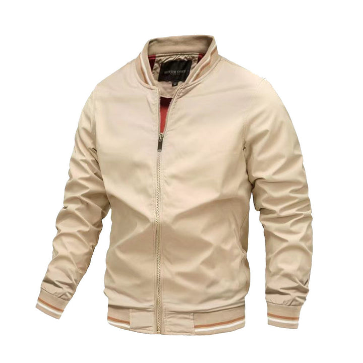 Men's Zip Bomber Jacket - Elena Harper