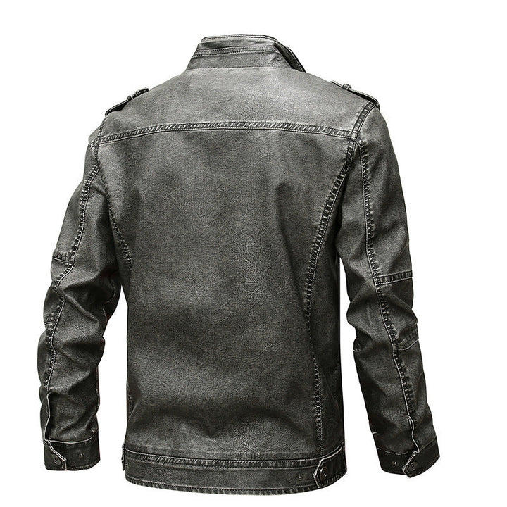 Men's Zip-Up Multi-Pocket Jacket