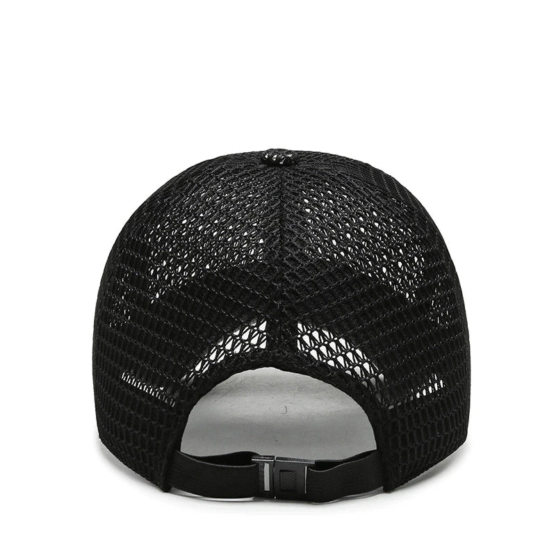Men's Breathable Mesh Adjustable Baseball Cap