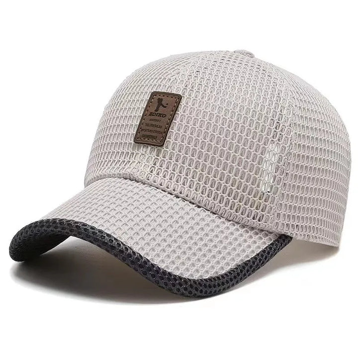 Men's Breathable Mesh Adjustable Baseball Cap