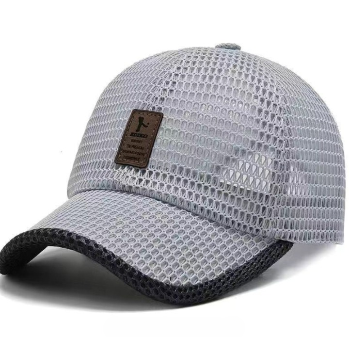 Men's Breathable Mesh Adjustable Baseball Cap