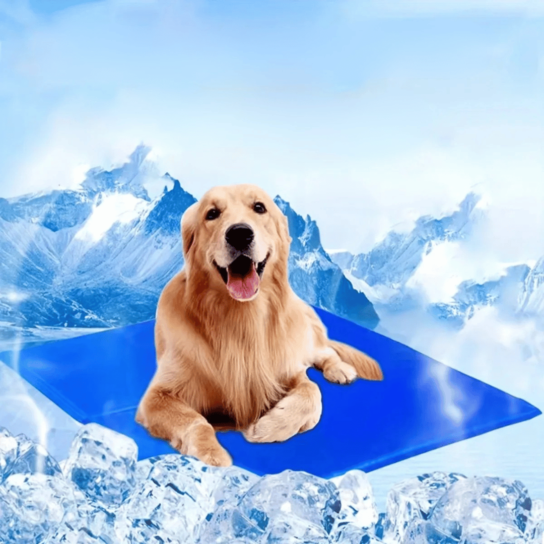 Self-Cooling Dog Mat: Foldable & Moisture-Resistant Travel Pad
