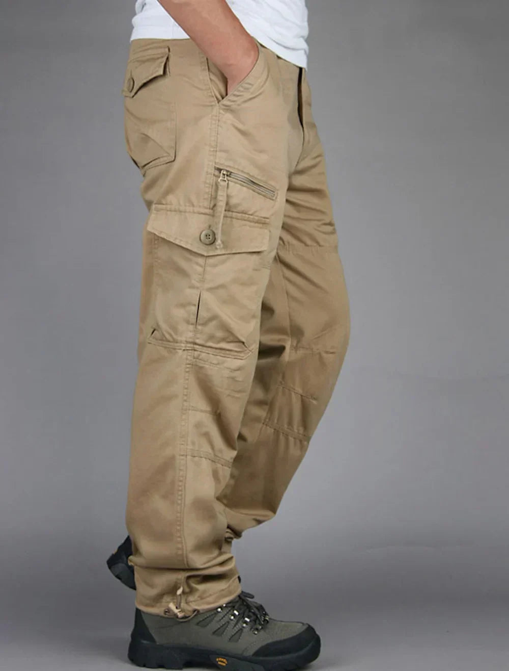 HARRINGTON OXFORD | BAGGY CARGO PANTS FOR MEN