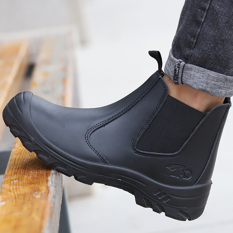 Men's Chelsea Boots with Lug Sole