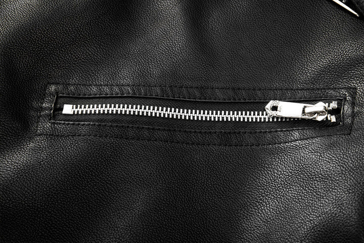 Damien - Chic Belted Perfecto Jacket