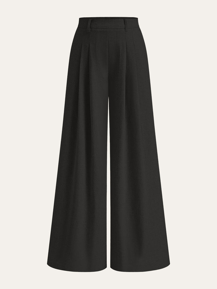 Ladies Wide Leg Casual Summer Pants