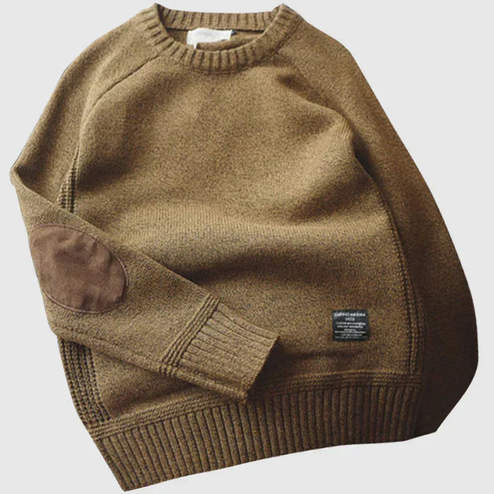 Reeve Alpine Cashmere Sweater, view 8 - Elena Harper