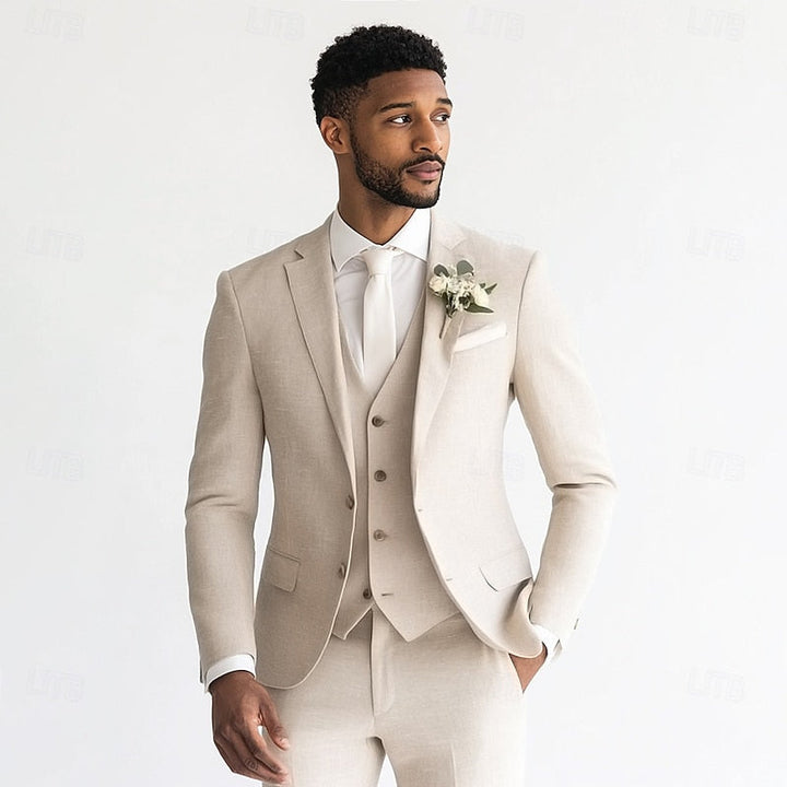 Sullivan Tailored Three-Piece Suit, view 2 - Elena Harper