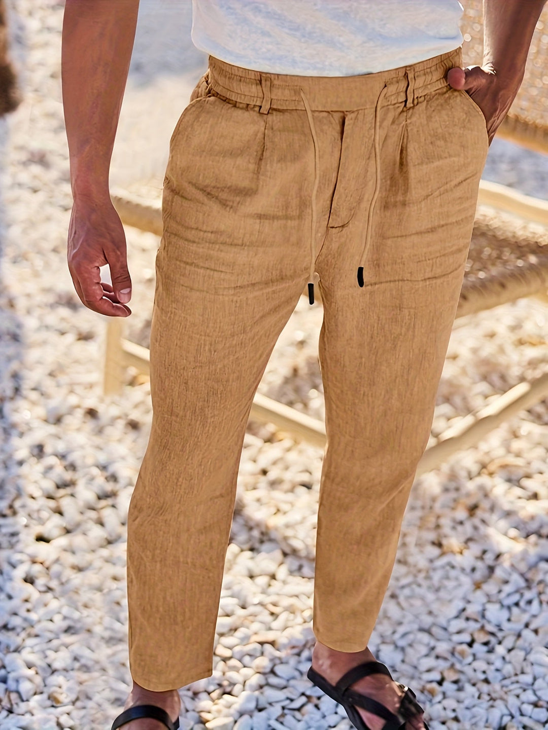 LAURENT MONACO | STRAIGHT LEG PANTS FOR MEN