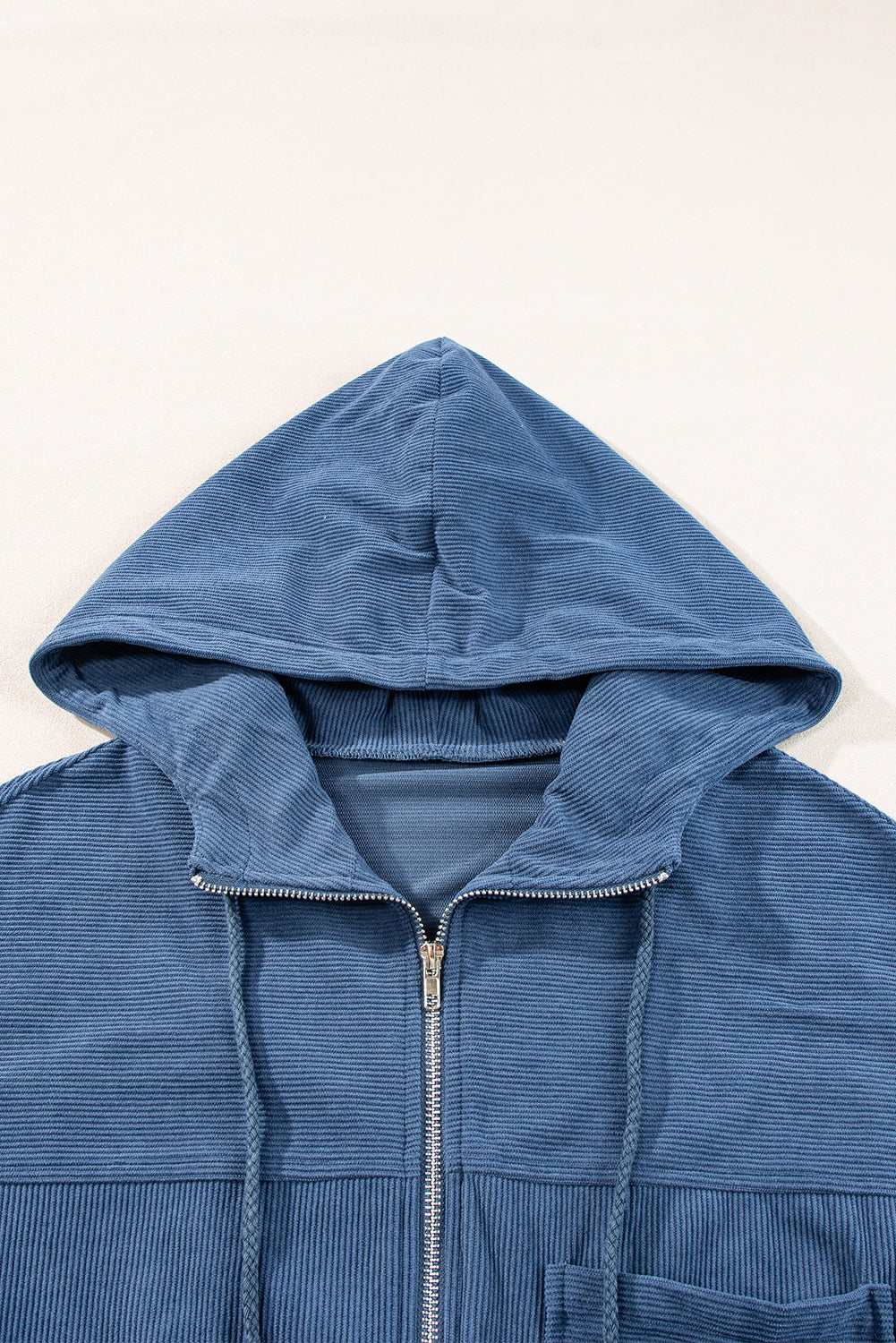 Fiona – Casual Corduroy Jacket with Hood for a Relaxed Style