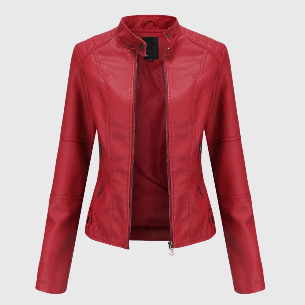 Giorgina™ luxurious soft fabric jacket by Emma & Rose Cape Town, stylish and cozy with elegant design details.