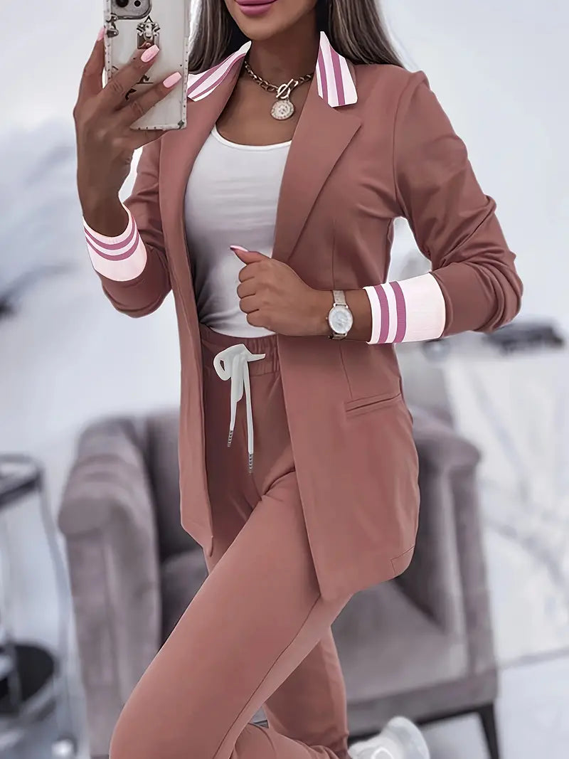 Casual Streetwear Striped Set Sophie - Elena Harper
