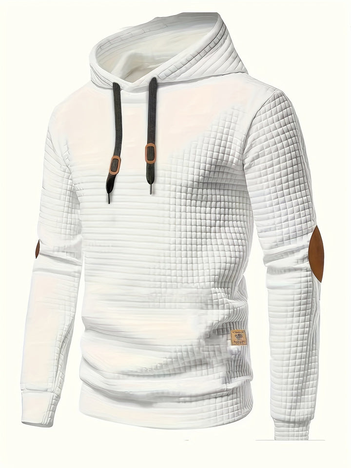 LAURENT MONACO | CHECKERED HOODIE FOR MEN