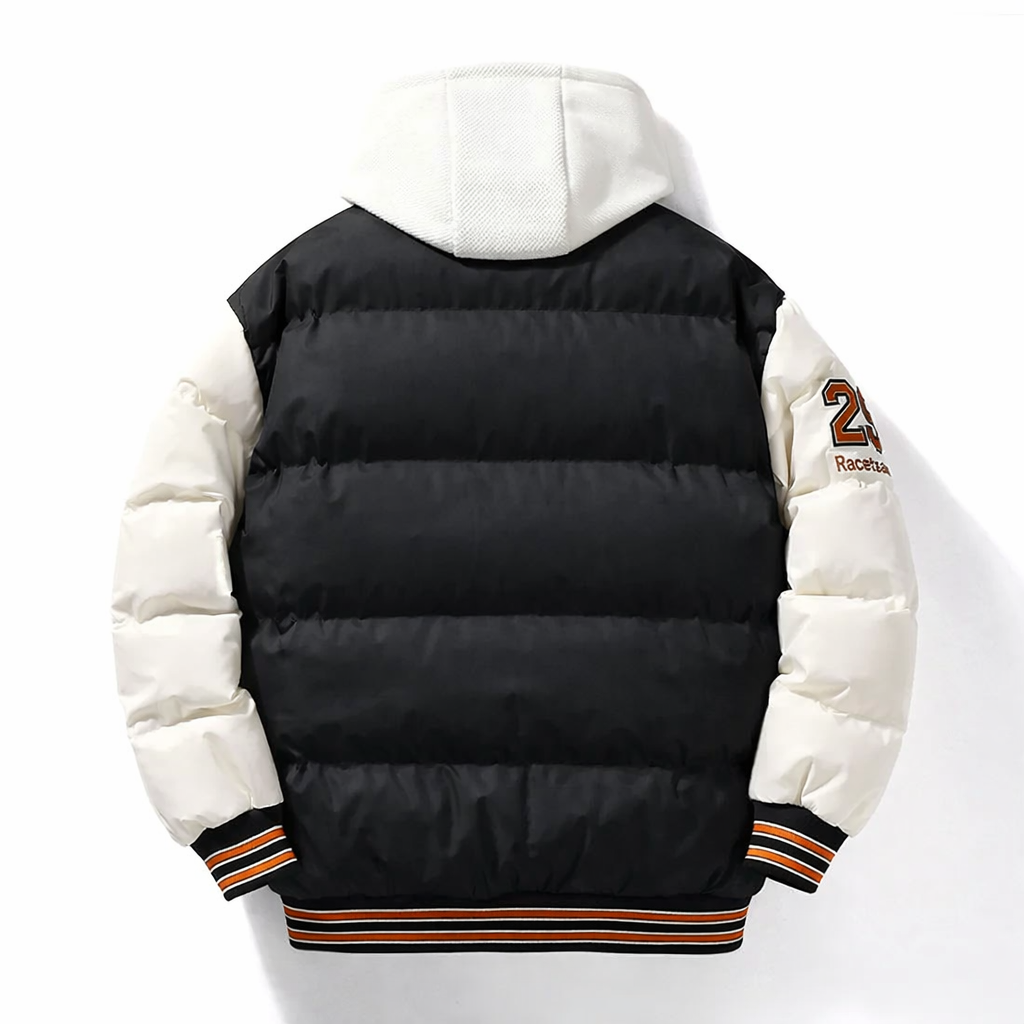 Emilian | Elegant and Warm Hooded Puffer Jacket