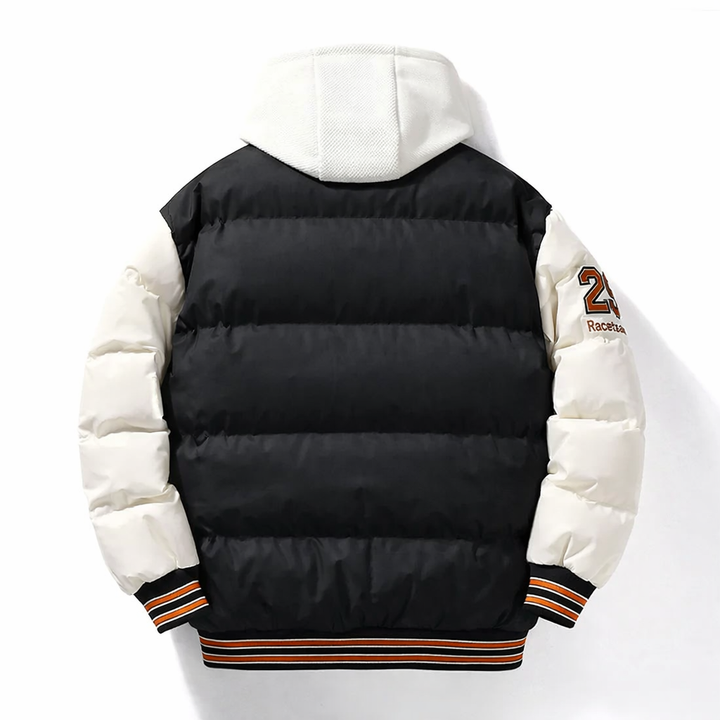 Emilian | Elegant and Warm Hooded Puffer Jacket