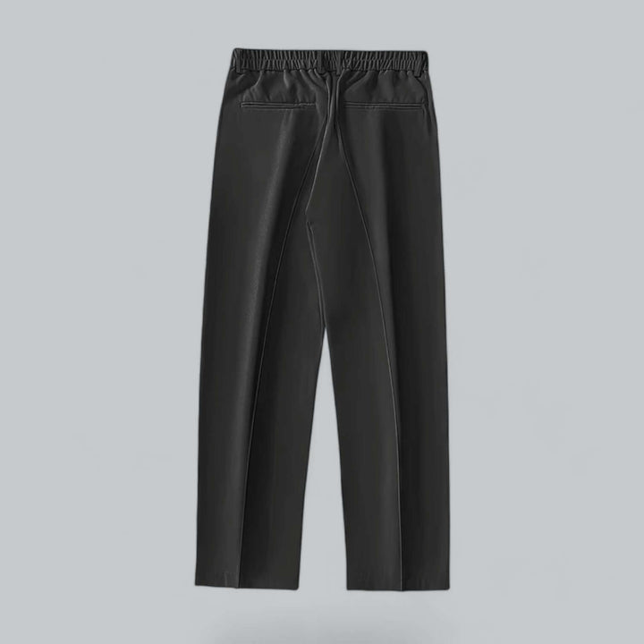 Men's Straight Leg Trousers, view 3 - Elena Harper