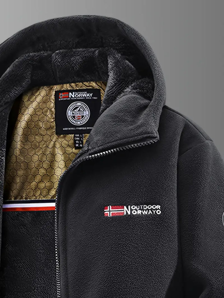 Thermal Fleece Jacket for Men – Maximum Warmth, Windproof, and Lasting Winter Comfort