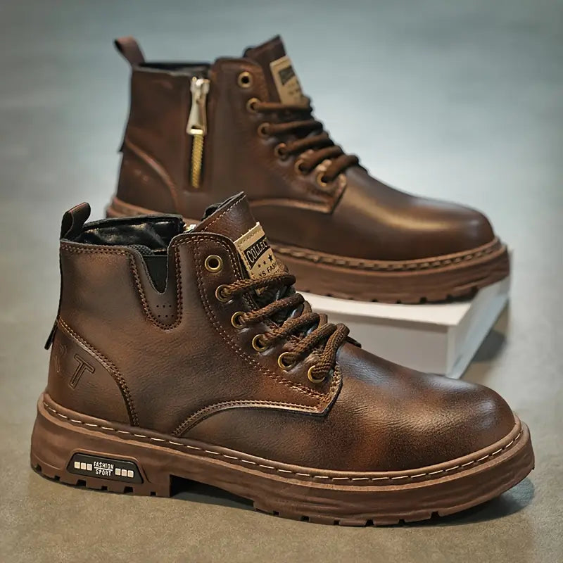 LAURENT MONACO | GENUINE LEATHER BOOTS