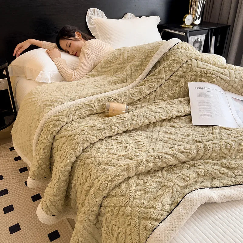 Luxurious Winter Quilted Blanket