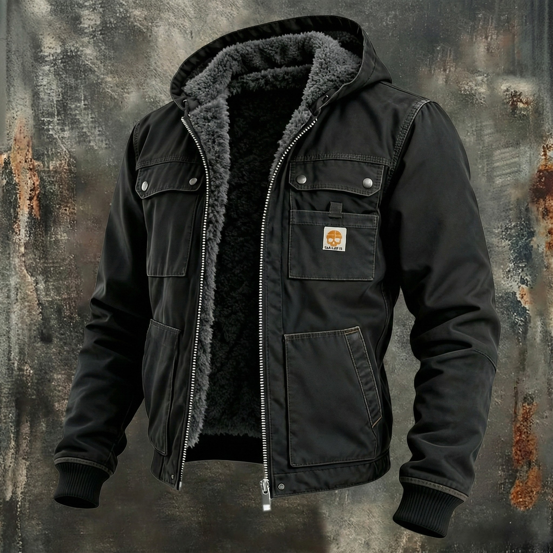 LAURENT MONACO | SHERPA UTILITY JACKET FOR MEN