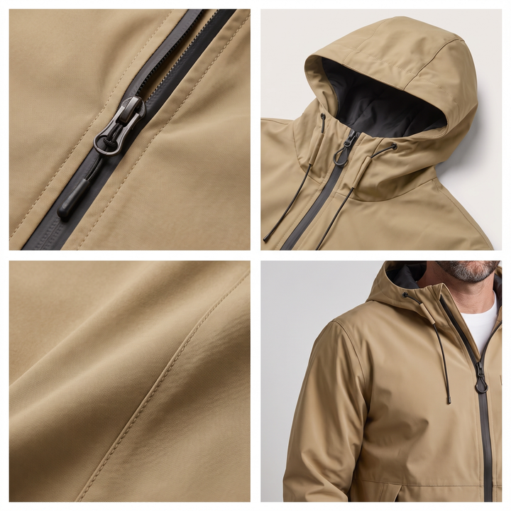 Lukas | Water-Repellent Hooded Jacket for Stylish Weather Protection