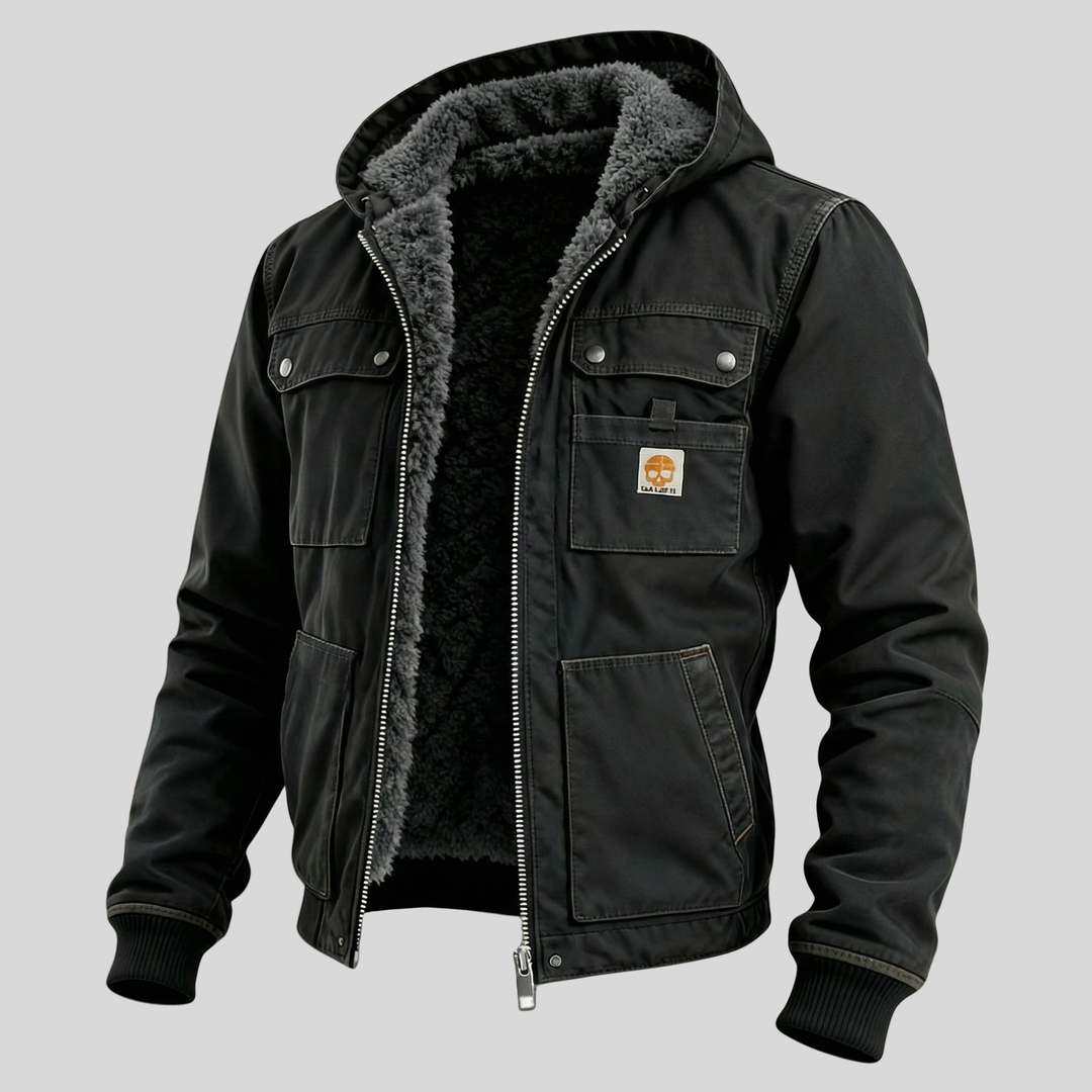 LAURENT MONACO | SHERPA UTILITY JACKET FOR MEN