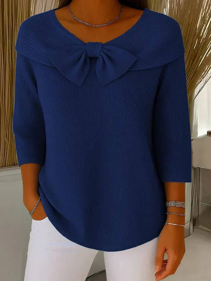 Emma & Rose sophisticated knit pullover — women's knitwear