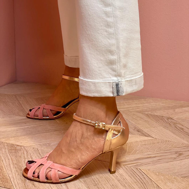 Women's Elegant Peep Toe Stiletto Heels for Special Occasions