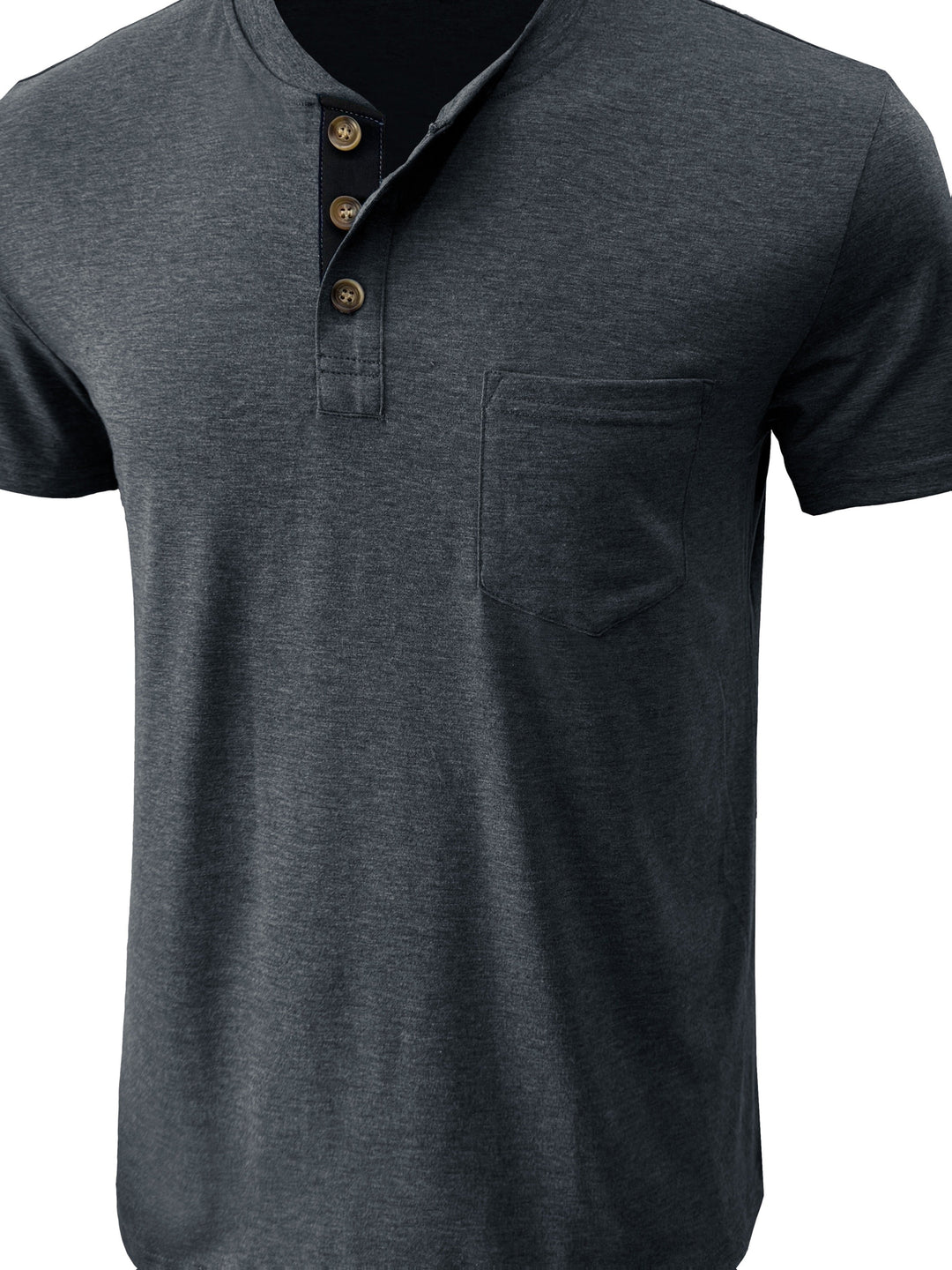 LAURENT MONACO | MEN'S HENLEY T-SHIRT